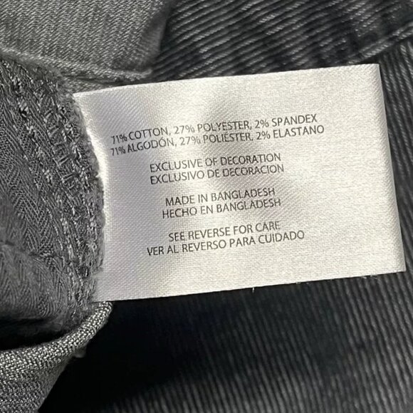 GAP Corduroy Shorts Women 14 Silver Bells Gray Fray Hem Stretch - Picture 8 of 9